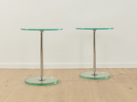 Image 1 of Ensemble de tables en verre des années 80, Peter Draenert