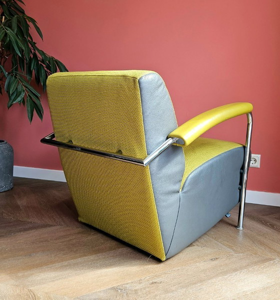 Image 1 of Leolux Scylla low back, lime/gray