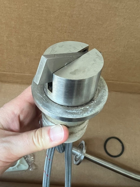 Image 1 of Piet Boom x Cocoon Kitchen Tap Brushed Chrome