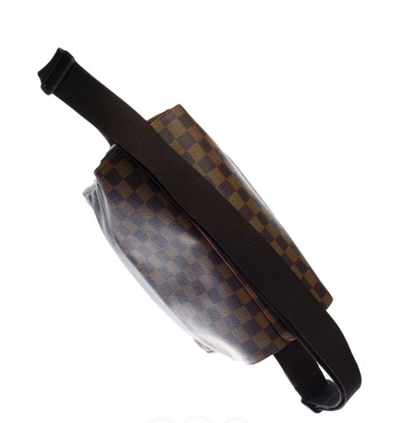 Image 1 of Borsa LOUIS VUITTON Naviglio in tela marrone - 100238