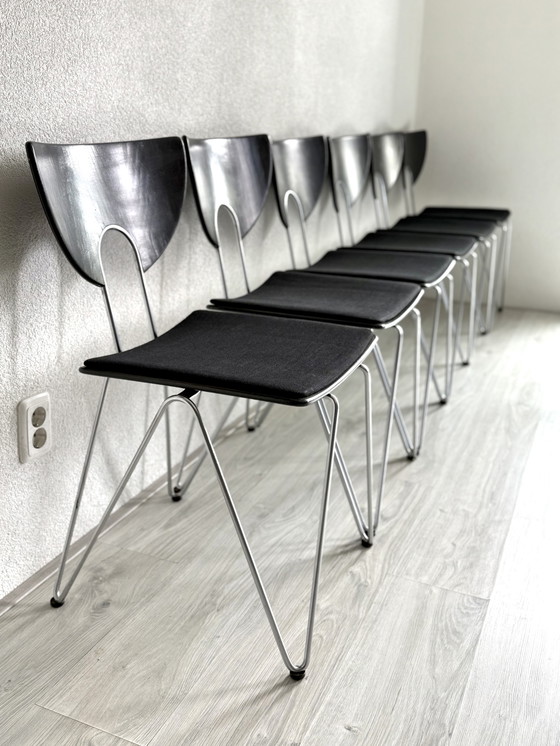 Image 1 of 6x Mikado eetkamerstoelen Kusch en Co