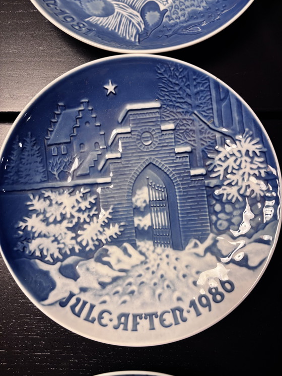 Image 1 of Design danois Ensemble de 7 assiettes de Noël Bing & Grøndahl