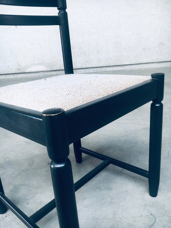 Image 1 of Set di sedie da pranzo MCM Italian Design degli anni '60