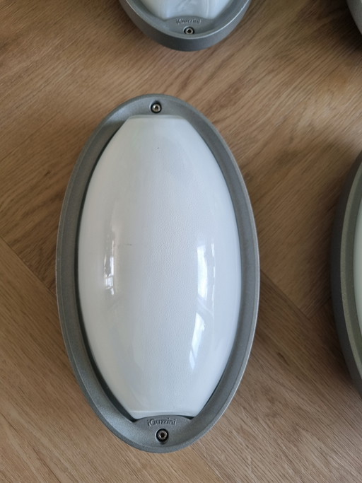 6 buitenlampen iGuzzini Ellipse