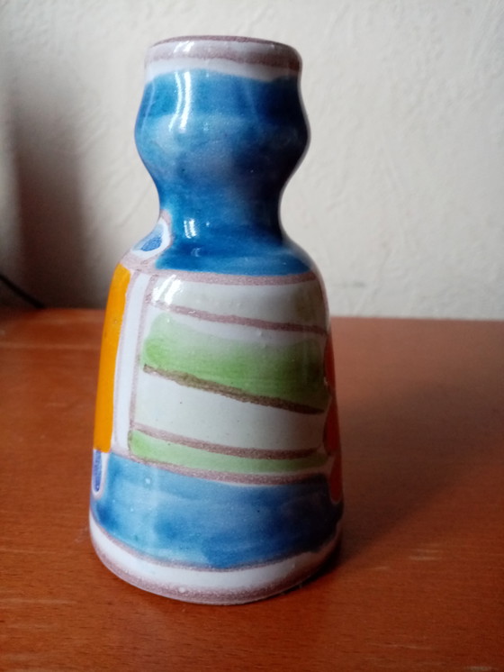Image 1 of Jarrón de cerámica firmado Desimone Giovanni/Italia 12cm Años 60