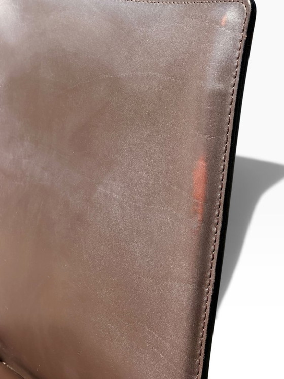 Sedia CAB 412 di Mario Bellini per Cassina, pelle sella marrone – Sedie da pranzo, Leather (photo 12 of 14)