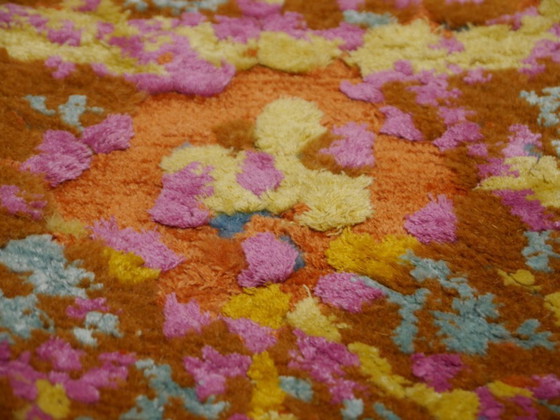 Image 1 of Zijden vloerkleed - Modern design vloerkleed Heriz zijde 300 x 250