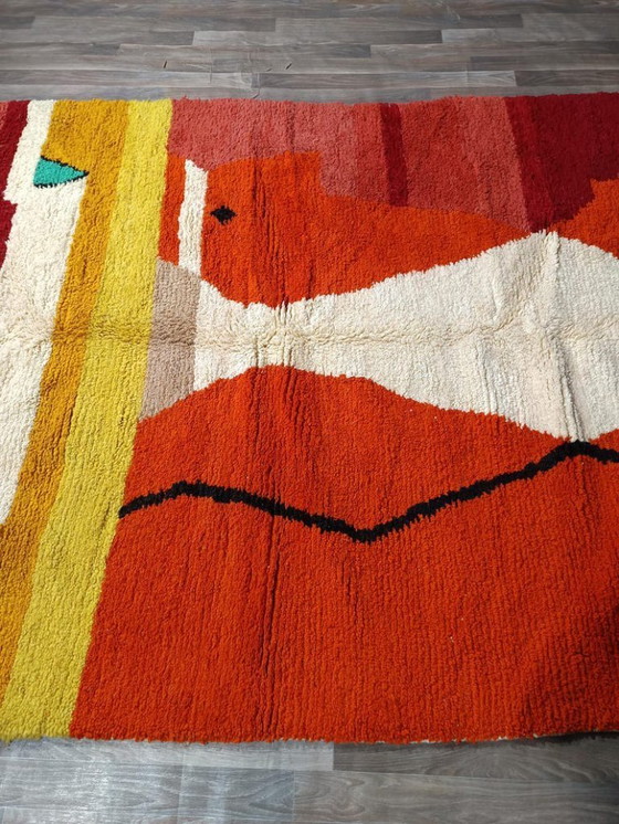 Image 1 of Tapis marocain artisanal en laine 250cmx200cm