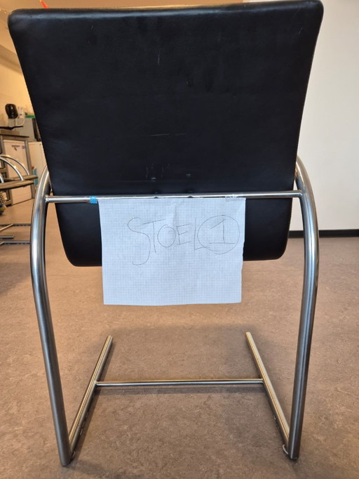 5 sedie da pranzo circolari Metaform