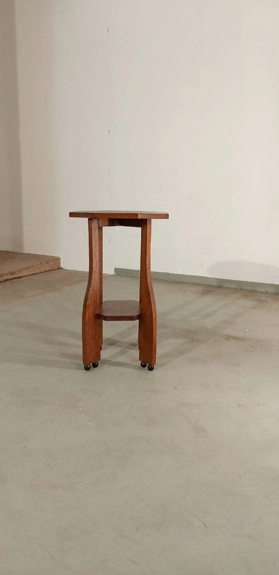 Image 1 of Amsterdamse school Art Deco bijzettafel