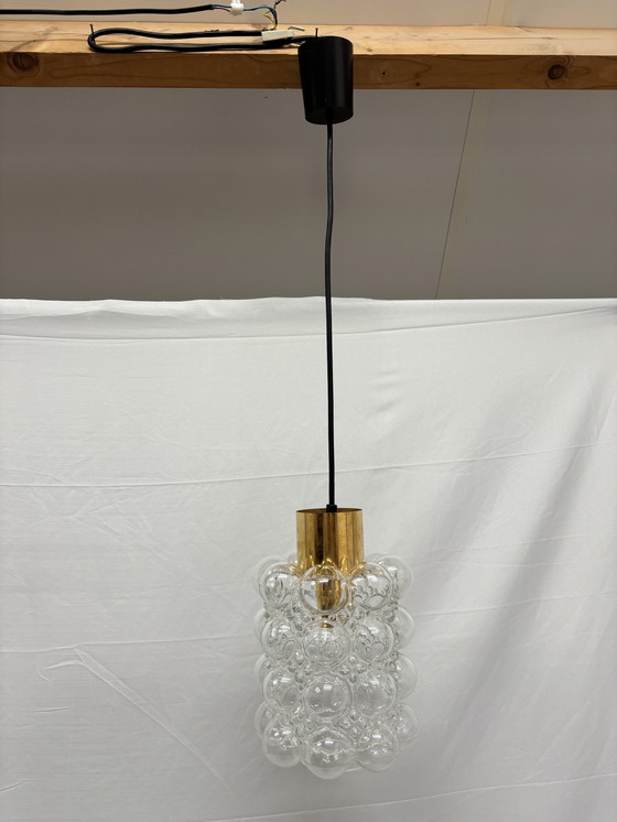 Image 1 of Vintage Helena Tynell pendant lamp, designer bubble lamp 1960