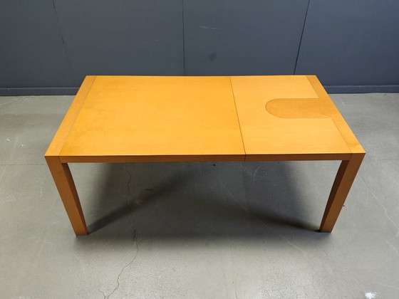 Image 1 of Table de salle à manger extensible de Chi Wing Lo pour Giorgetti, Italie