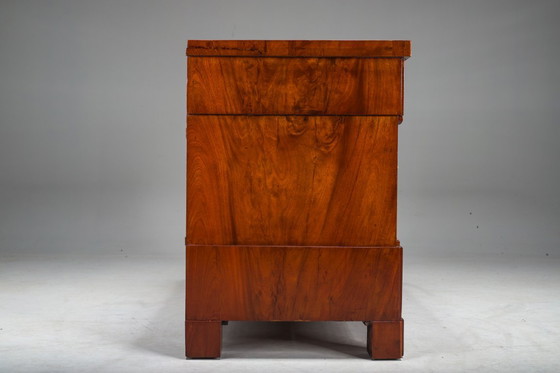 Image 1 of Vroeg 19e-eeuwse Biedermeier mahoniehouten commodes, jaren 1830