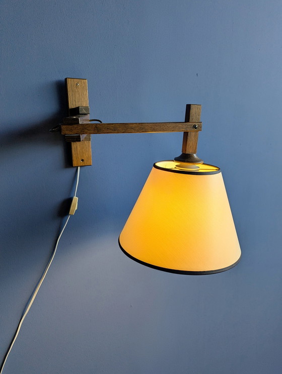 Image 1 of 1970s vintage hinged wall lamp