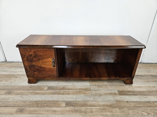 1940s Art Decò dressing table in walnut