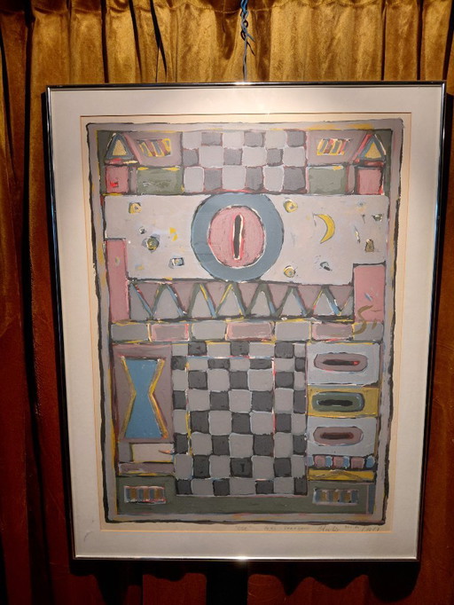 Serigrafia di Eric Toebosch "ODE"