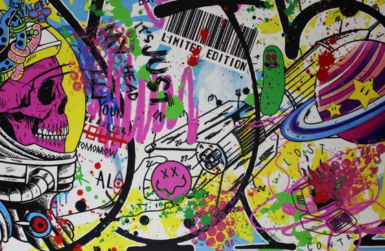 Image 1 of Nobless – “Artificiale” – Opera originale – 70 x 110 cm (2024)