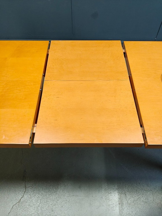 Image 1 of Table de salle à manger extensible de Chi Wing Lo pour Giorgetti, Italie
