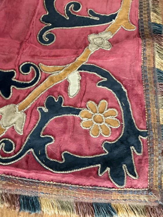 Antico arazzo araldico – Decorazioni murali, Textile, Velvet (photo 13 of 14)