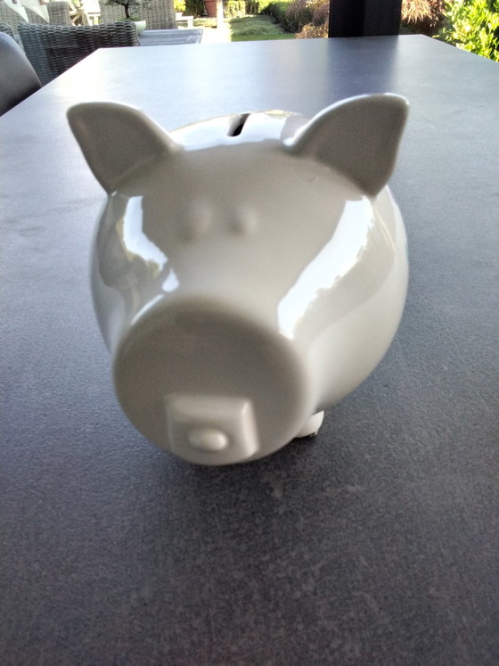 Hucha de cerdito gruñón – Salt & Pepper, Objetos decorativos, Ceramic, Metal (photo 2 of 9)