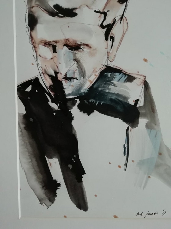 Deep in Thought – Rob Jacobs, Gemälde & Zeichnungen, Paper (photo 3 of 5)