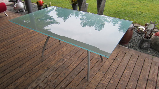Image 1 of "Rolf Benz" iconische design tafel "type 8990" Nieuwe staat!