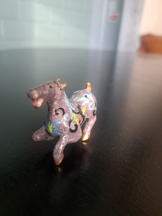 Chinese horse – Decorative Objects, Metal (photo 4 of 5)