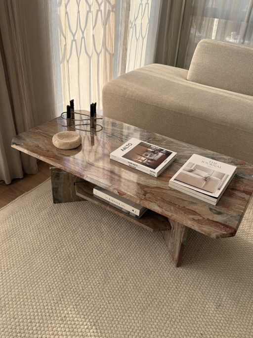 Vintage Marmeren Salontafel – Marble (photo 2 of 15)
