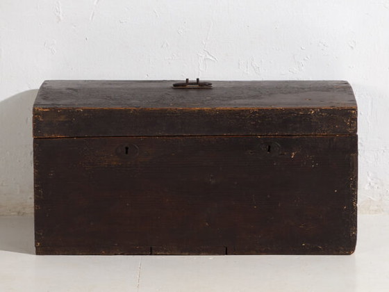 Antique chest with dark patina (c.1920) #10 – Chest of drawers, Rustic (photo 24 of 40)
