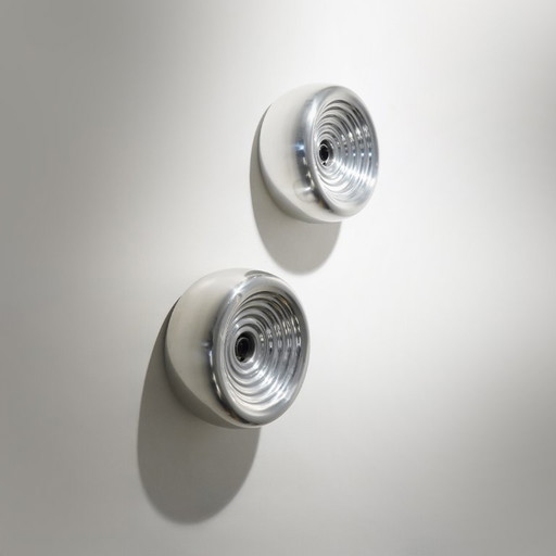 Paire de plafonniers « Padina » d'Achille Castiglioni pour Flos, années 1960