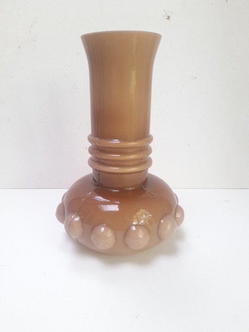 Orrefors Swedish Beige Opaline Vase 