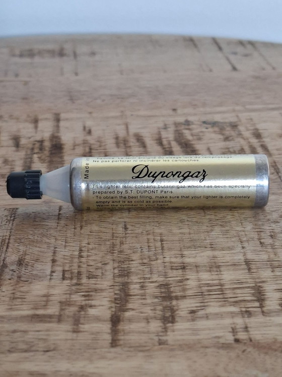 S.T. Dupont Ligne 1 – Working! + Full Gas Cartridge – Decorative Objects, Gold, Metal (photo 6 of 8)