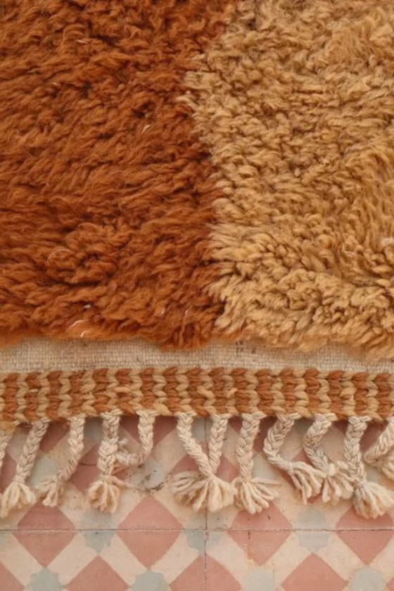 Image 1 of Tapis marocain en laine naturelle 250cmx150cm