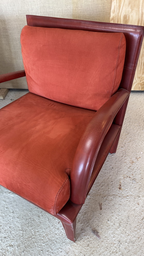 Image 1 of 2x Roche Bobois Leather Seat