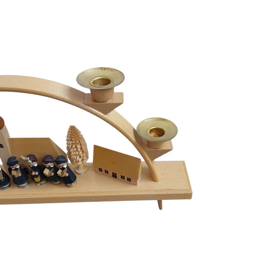 Image 1 of Erzgebirge kaarsenstandaard, kaarsenboog 