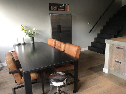 Zeus big irony design table 100 x 238 cm