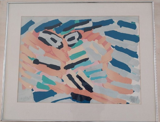 Karel Appel - ‘’Mask Face’’