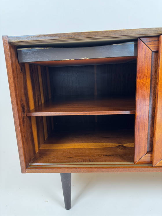 Image 1 of Rosewood Sliding Door Cabinet by Faarup Møbelfabrik – Refined Danish Elegance