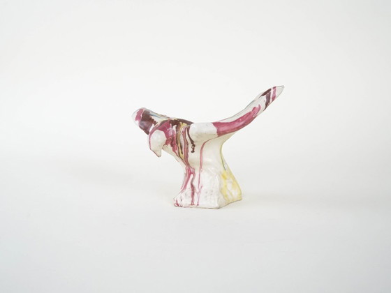 Image 1 of Sculpture d'oiseau en céramique, design italien, années 1970, fabricant : F. Ferroni