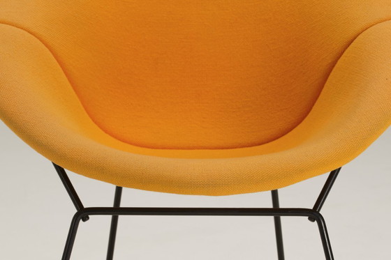 Image 1 of Fauteuil Diamond – Revêtement jaune - Harry Bertoia