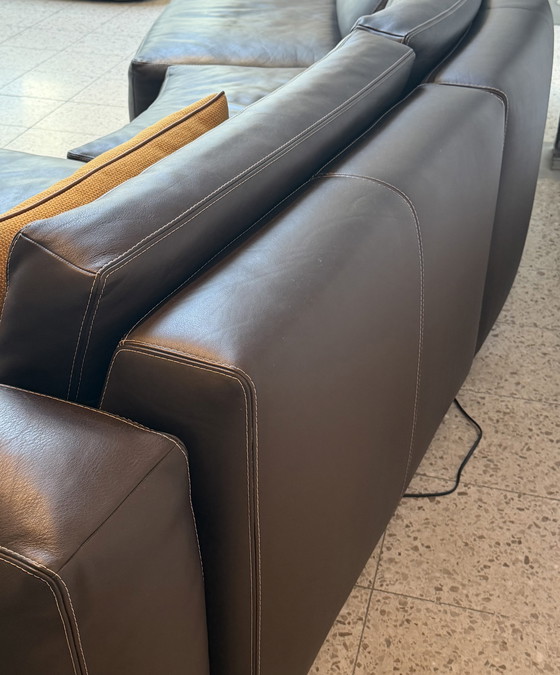 Image 1 of Leolux Copparo hoek/ lounge bank 