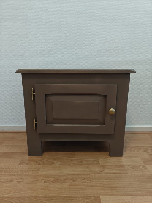 Meuble en Bois Vintage – Meuble d'Appoint Ambiant – nachtkastjes, Wood (photo 2 of 5)