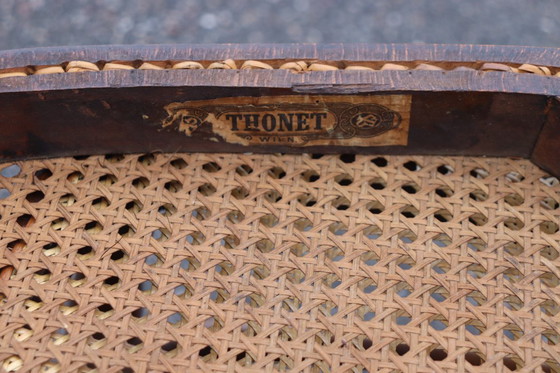 Image 1 of Sedie da bistrot serie x6 n. 56 di Thonet