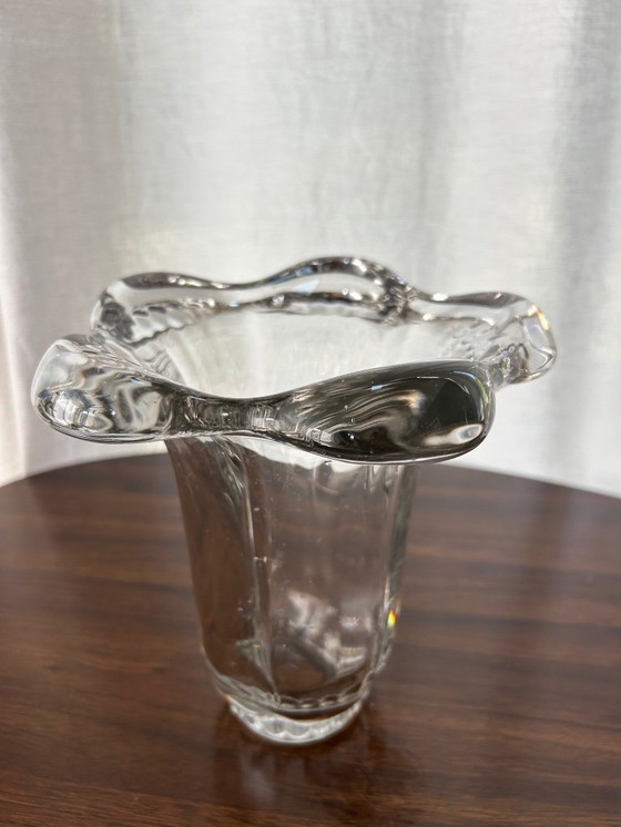 Image 1 of Jarrón de cristal Pierre D'Avesn