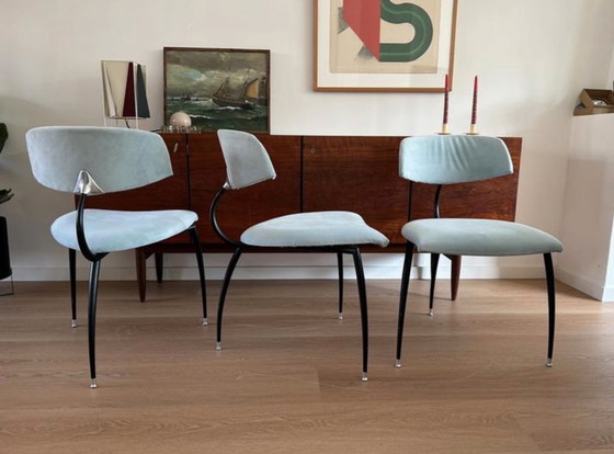 Image 1 of 3x sedie a treppiede Lande (Artifort)