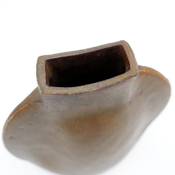 Image 1 of Vintage abstract ceramic vase, 1970s - H: 16 cm