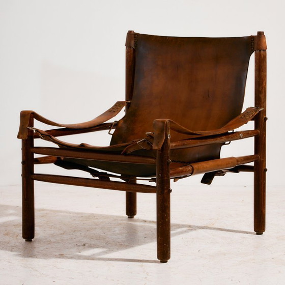 Image 1 of Sillón húngaro MK10978 de piel de becerro