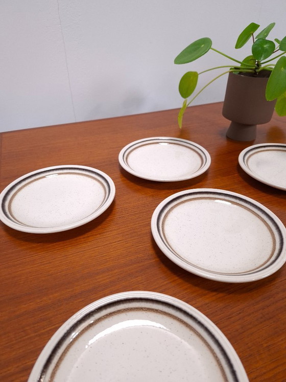 Image 1 of Juego de platos de porcelana para pasteles Biltons, Inglaterra