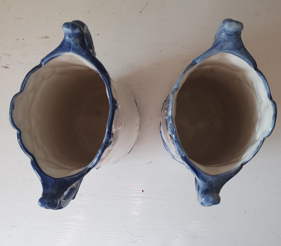 Image 1 of Pair of Art Nouveau porcelain vases–Gräfenthal? ca. 1900