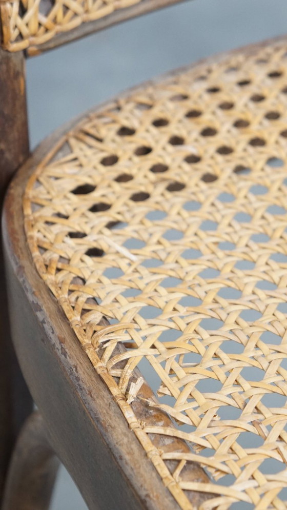 Image 1 of Bistrostuhl im Thonet-Stil mit Holzgestell